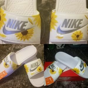 sunflower sandals nike